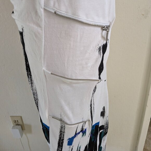 NWT Eleven Paris LA Collection Zipper Maxi Dress SZ. S - Picture 5 of 9